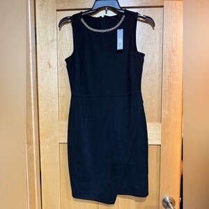 Apt. 9 Black Asymmetrical Sheath Dress